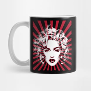 madona style 80s white Mug